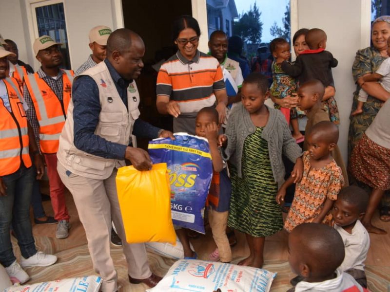 Aide d’urgence aux orphelins et déplacés de geurre au Nord Kivu par FDAPID.